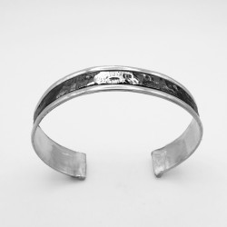 Bracciale Rigido Martellato