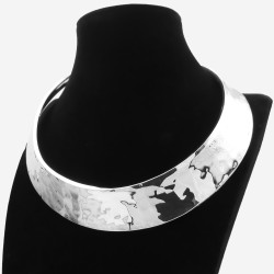 Collana Rigida Martellata