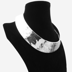 Collana Rigida Martellata