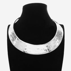 Collana Rigida Martellata