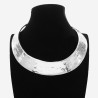 Collana Rigida Martellata
