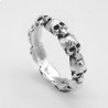 Anello con Teschi Multipli