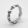 Anello con Teschi Multipli