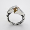 Anello Contrarié con Pietre Rettangolari