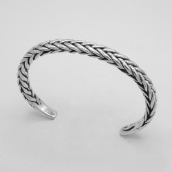 Bracciale Rigido Intreccio