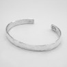 Bracciale a Manetta Martellato