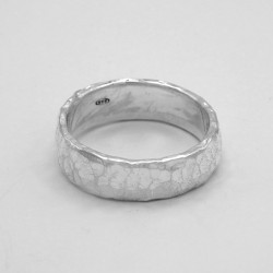 Anello Fascetta Martellata