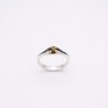 Anello Solitario con Pietra Quadrata