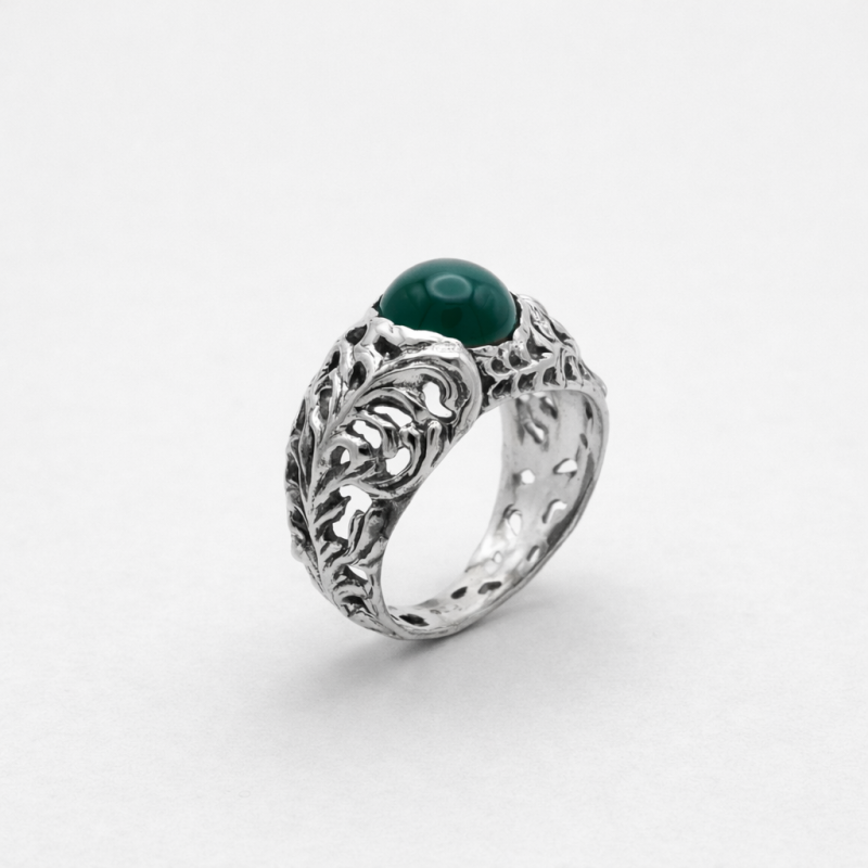 Anello Chevalier Traforo e Fregi