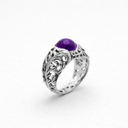 Anello Chevalier Traforo e Fregi